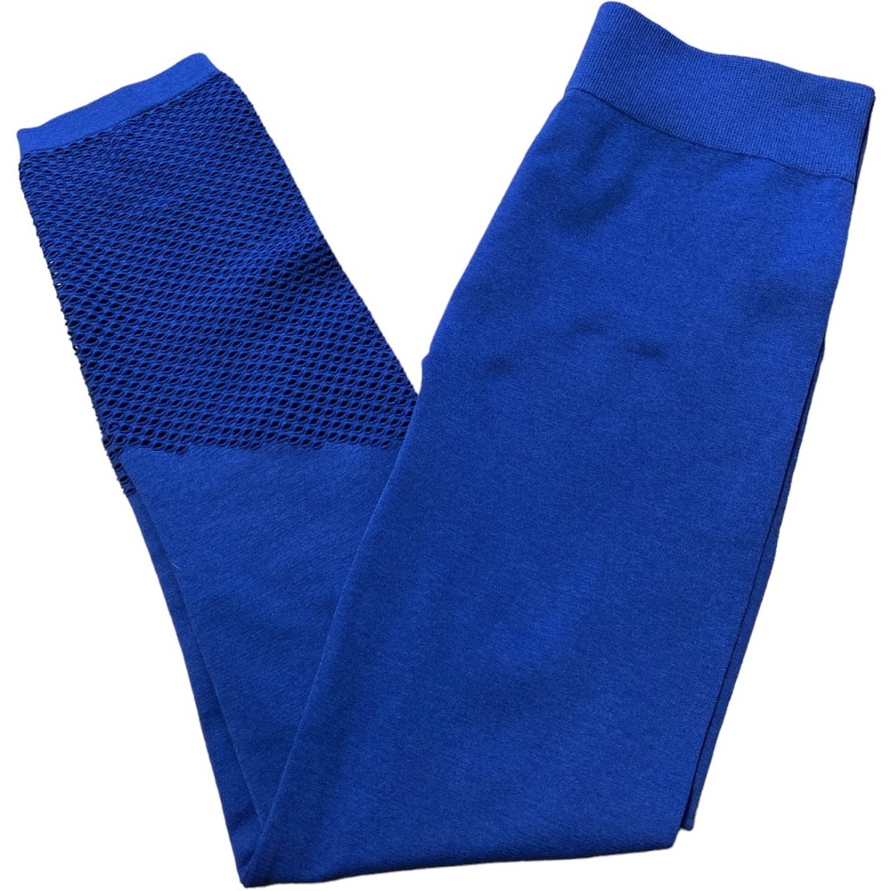Xersion Cobalt Laser Cutout Lounge Legging size L